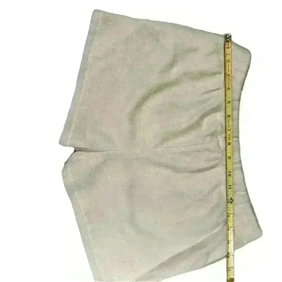 Project Social T Women's Beige Casual Shorts Size M Elastic Waistband - Picture 7 of 12